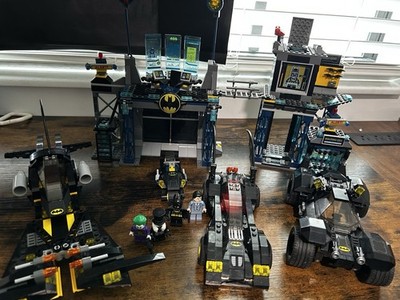 Lego Batman Lot Batcave, Batmobiles, Batwing