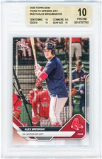 Alex Bregman Boston Red Sox 2025 Topps Road to Opening Day #OD-19 BGS 10 Card