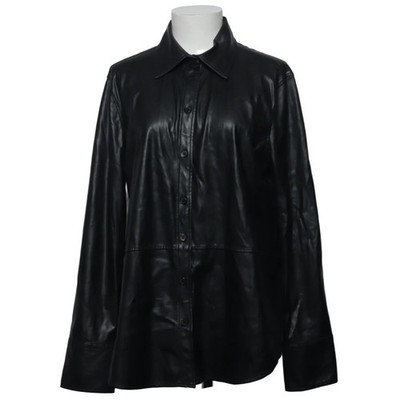 Lindex, Hemd, Größe: M, Schwarz, Polyester/Polyurethan, Einfarbig, Damen #XME