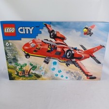 LEGO City Fire Rescue Plane Toy for Kids and Fans of Firefighter 60413 NEW