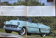 1954 Chevrolet Bel Air Convertible 7 Pg Color Article 1954 Chevrolet Bel Air Convertible 7 Pg Color Article
