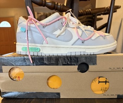 Size 9.5 - Nike Off-White x Dunk Low 09 of 50