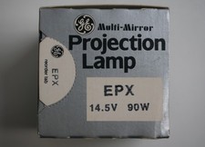 General Electronics Quartzline Multi-Mirror Projection Lamp EPx 14.5V 90W