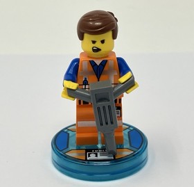 Lego Movie Dimensions Emmet Minifigure Minifig 71212 To Life - CRACKED TORSO