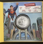 U.S. Mint Comic Art 1 Oz/99.9 Silver Medal SUPERMAN, 2025 OGP & COA
