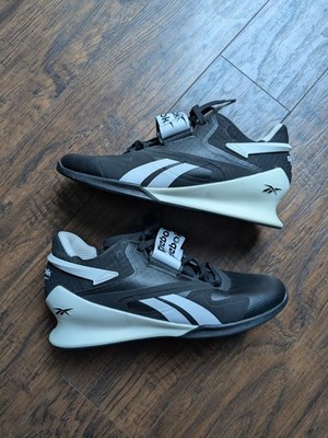 Reebok Legacy Lifter II Men's Size 11 Weightlifting Shoes White/Black