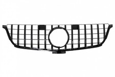 K&uuml;hlergrill f&uuml;r Mercedes W166 ML 12-14 GT-R Panamericana Look Gl&auml;nzend Schwarz