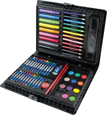 Mega Art Set, Arts and Crafts Supplies, Includes Colored Pencils, Stencil Let...