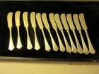 12 5" Wallace Sterling Silver Butter Knifers