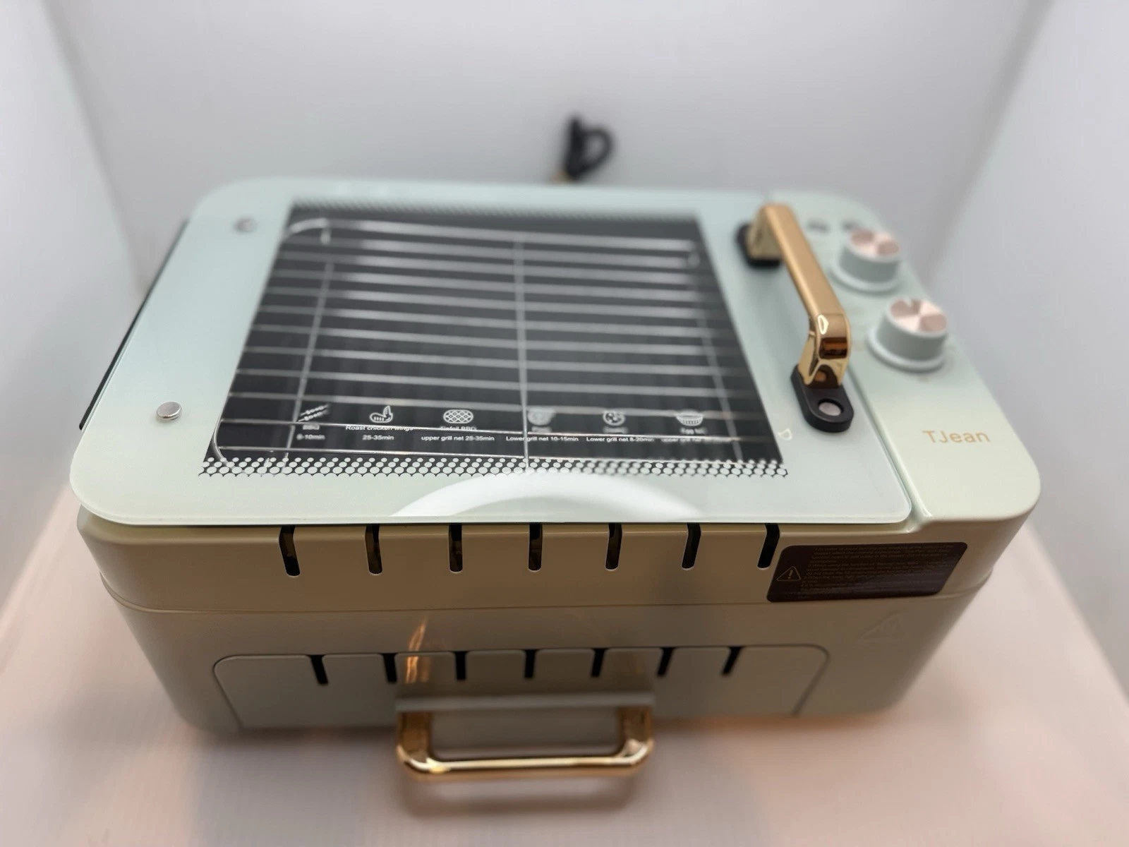 T Jean Electric Grills Multifunctional 3-in-1 Skewer Machine