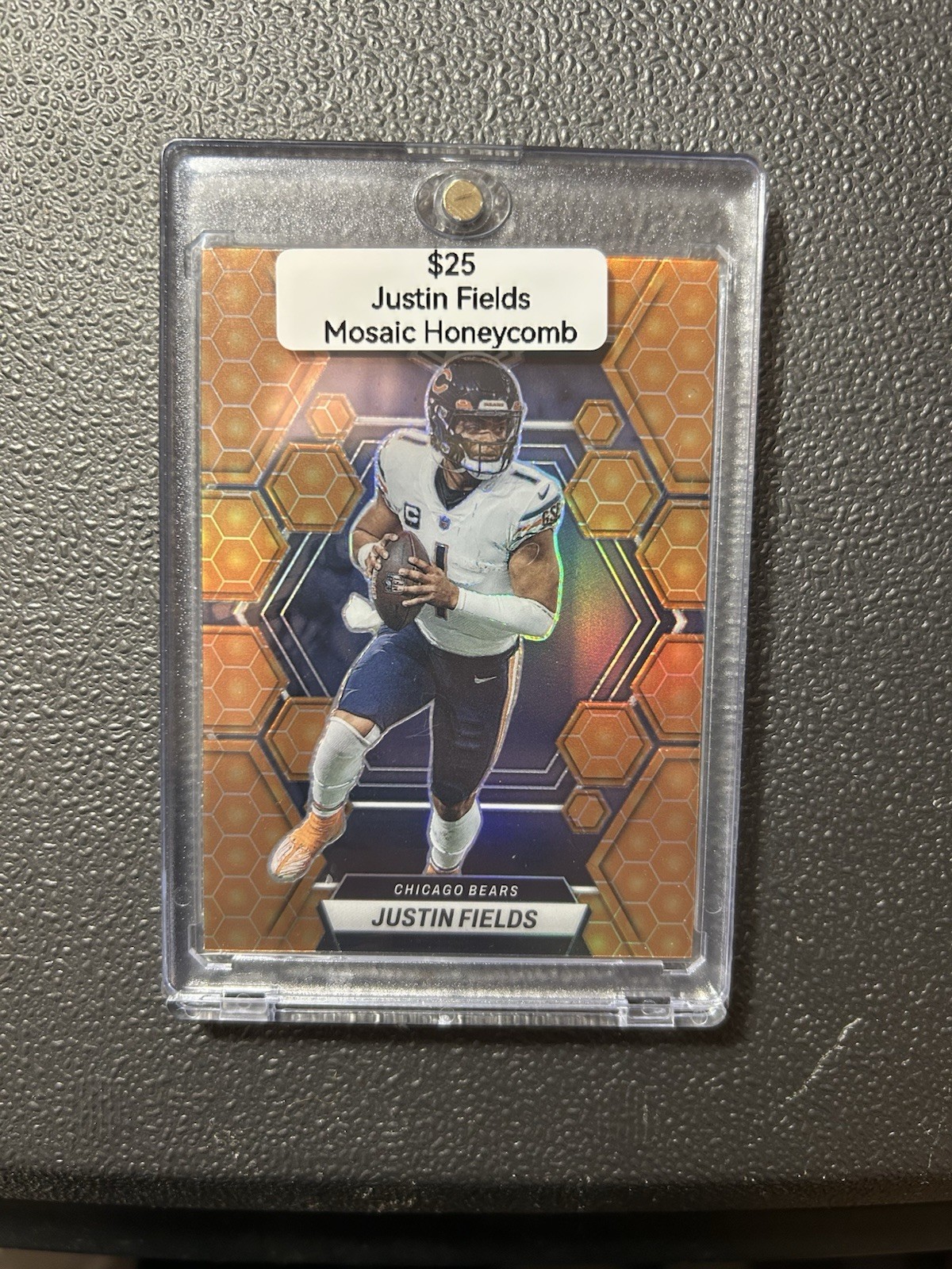 2023 Panini Mosaic - Justin Fields #33 Honeycomb Prizm
