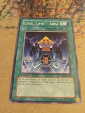 Level Limit - Area B SD3-EN024 Structure Deck: Blaze of Destruction 1st Edition