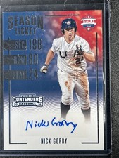 Gorby, Nick - 2016 Contenders - Autograph 