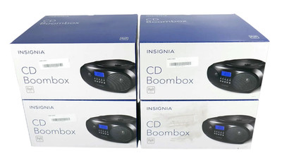 Insignia NS-B4111 CD/CD-RW Playback/Radio/CD-R Playback Boombox-Free Shipping