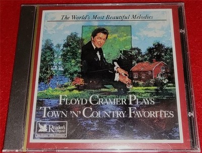 FLOYD CRAMER, Plays Town 'N' Country Favorites, CD, NEW (READER'S DIGEST)