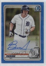 2020 Bowman Chrome Prospect Blue Refractor /150 Bryant Packard #CPA-BP Auto v9t