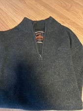 Superdry Men's 1/4 Zip Size XL