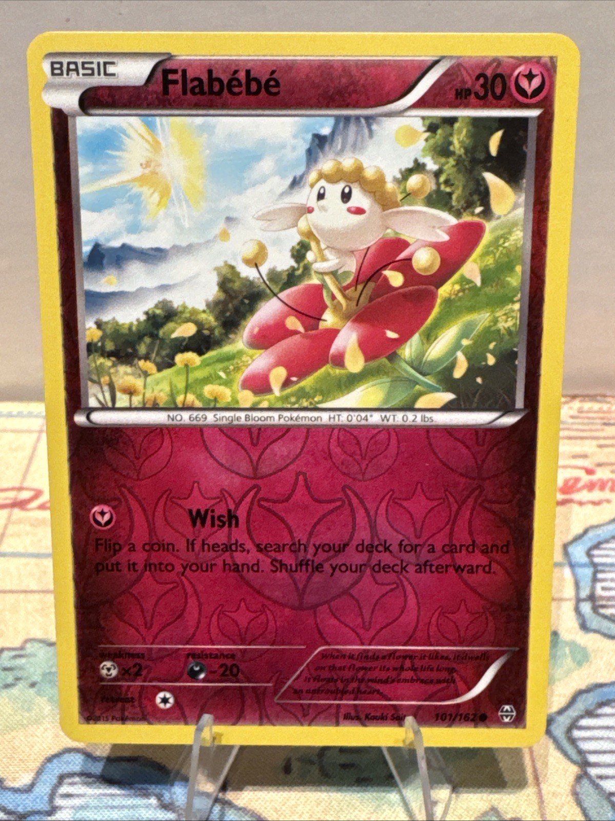 Flabebe 101/162 Breakthrough Reverse Holo