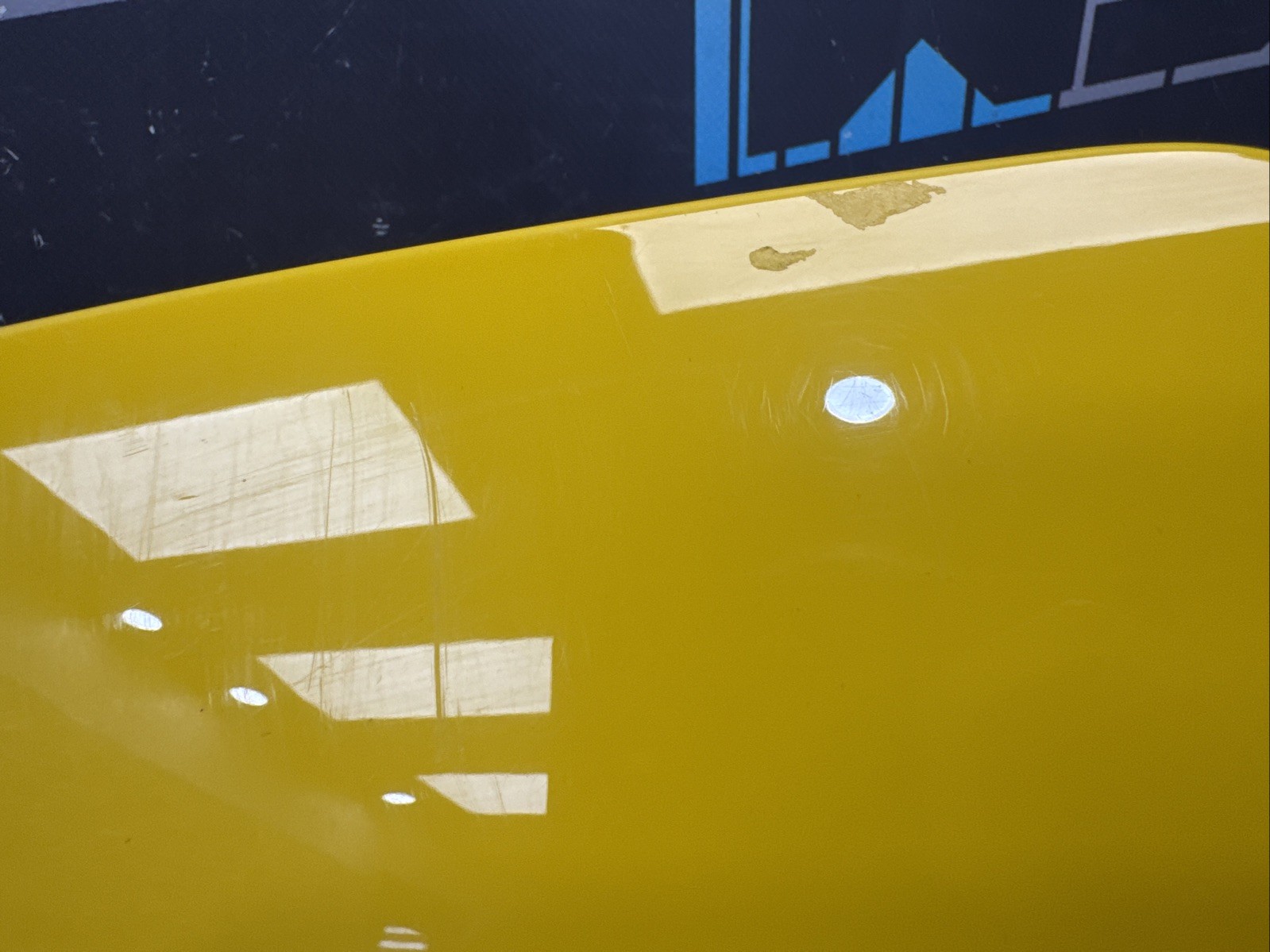 OEM Corvette C6 Z06 Fuel Filler Door Gas Cap Velocity Yellow 2006-2013