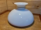 A Vintage Aladdin 9 1/4" Milk Glass Oil Lamp Replacement Lampshade See Pics