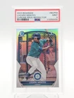 LAZARO MONTES 2023 BOWMAN CHROME PROS REFRACTOR 1ST RC /199 #BCP58 PSA 9 Q2161
