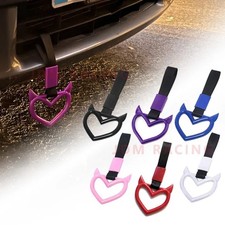 DEMON HEART TSURIKAWA JDM CAR WARNING SUBWAY TRAIN GRAB HANDLE FOR TOW HOOKS ETC