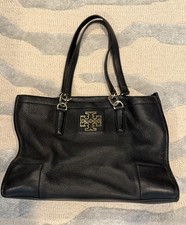 TORY BURCH BRITTEN Tote BLACK