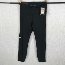 Under Armour Compression Womens Black Hi-Rise Ankle Leggings NWT Size Small