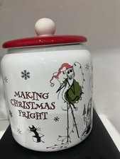 Disney Nightmare Before Christmas Jack Skellington Cookie Sweetie Biscuit Jar