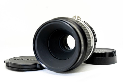 Nikon Ai-S Micro NIikkor55mm f/2.8 MF Macro Lens From Japan [Near MINT]