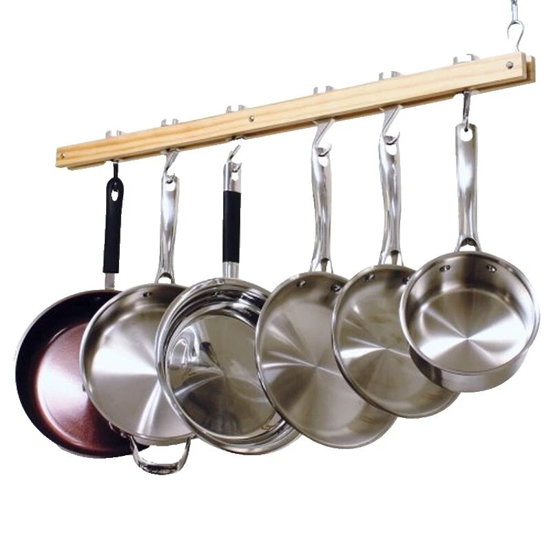 Cocina Marrón Macetas colgantes/Bastidores de Pan