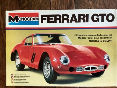  Monogram 1:25 2244 Ferrari GTO Rarität (BU17-30Fl1/5)