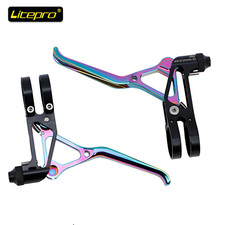 Litepro LP Multicolor CNC Folding Bike Road Bike Small Wheel V Brake Lever