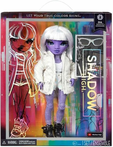 Rainbow High Shadow High Dia Mante Poseable Fashion Doll and Accessories
