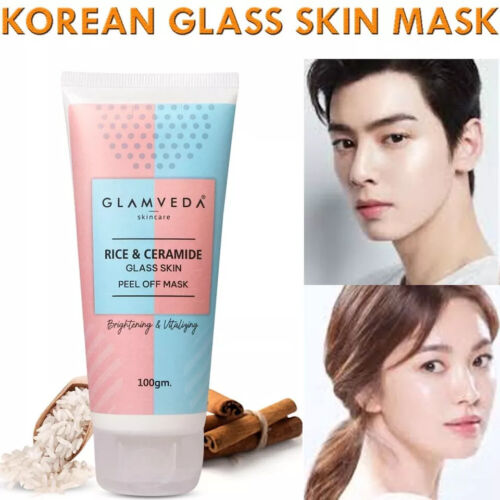 Korean Glass Skin Face Mask Boost Glow Daily Skin Care Routine Men/Women - 3.4oz - Picture 1 of 8