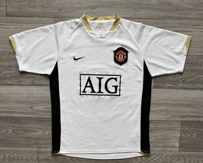 MANCHESTER UNITED #7 RONALDO 2006 2007 AWAY FOOTBALL SHIRT JERSEY