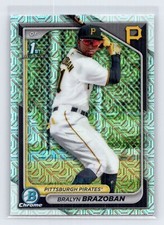 2024 Bowman Chrome #BCP-224 Bralyn Brazoban Chrome Prospects Mojo Refractors