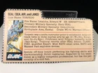 1983 Hasbro G.I. Joe: A Real American Hero S.E.A.L. TORPEDO File Card
