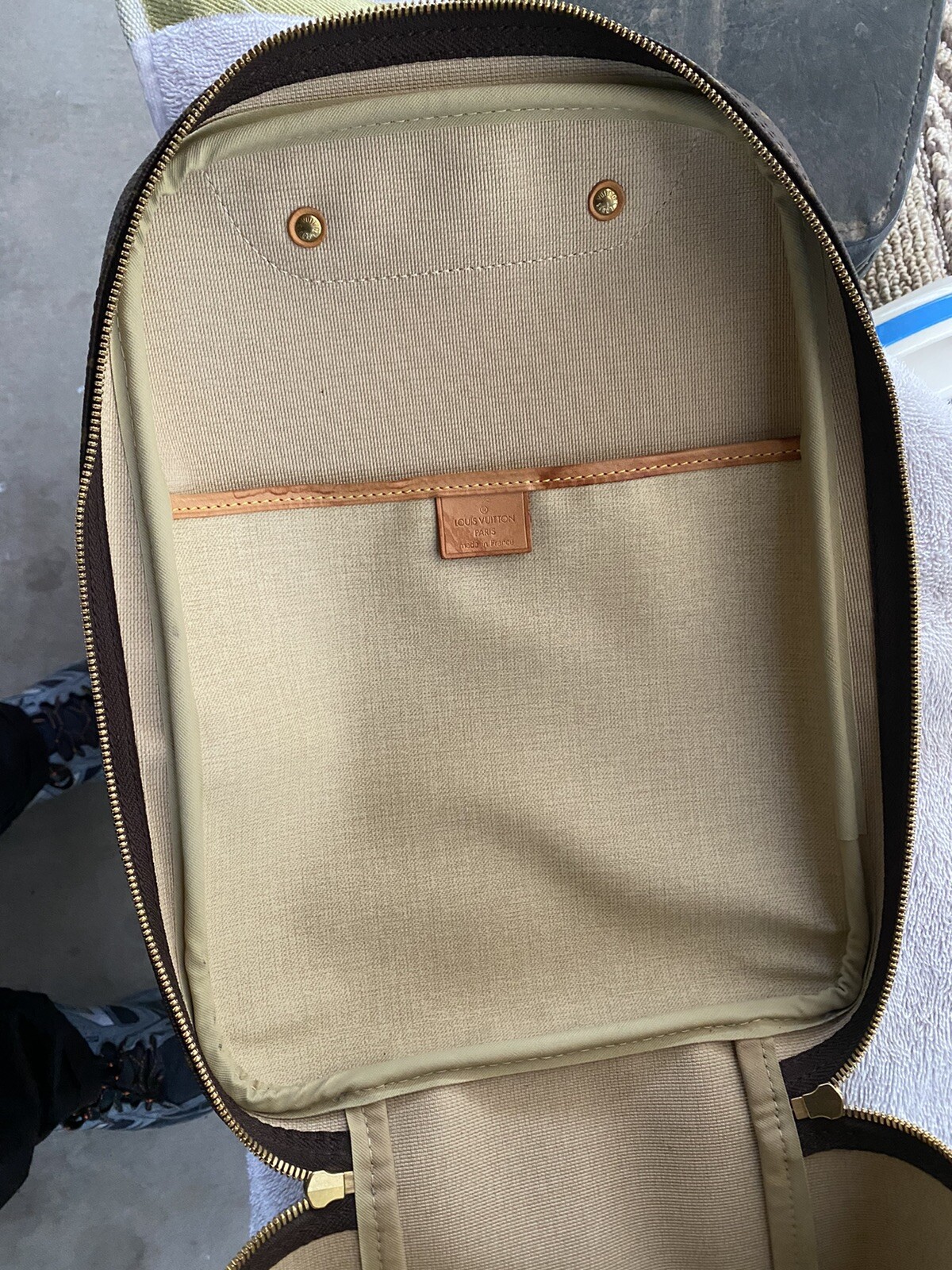 Louis Vuitton Excursion Bag Brown Canvas - image 10