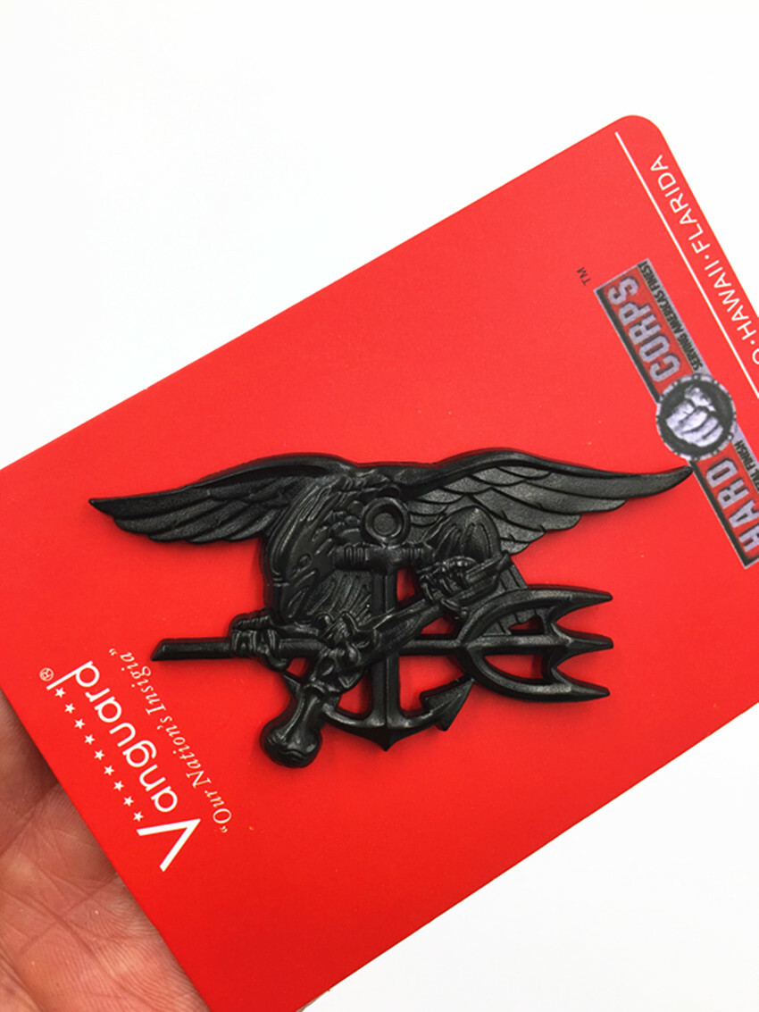 US-NAVY-SEAL-EAGLE-ANCHOR-TRIDENT-MINI-METAL-BADGE-INSIGNIA-BLACK