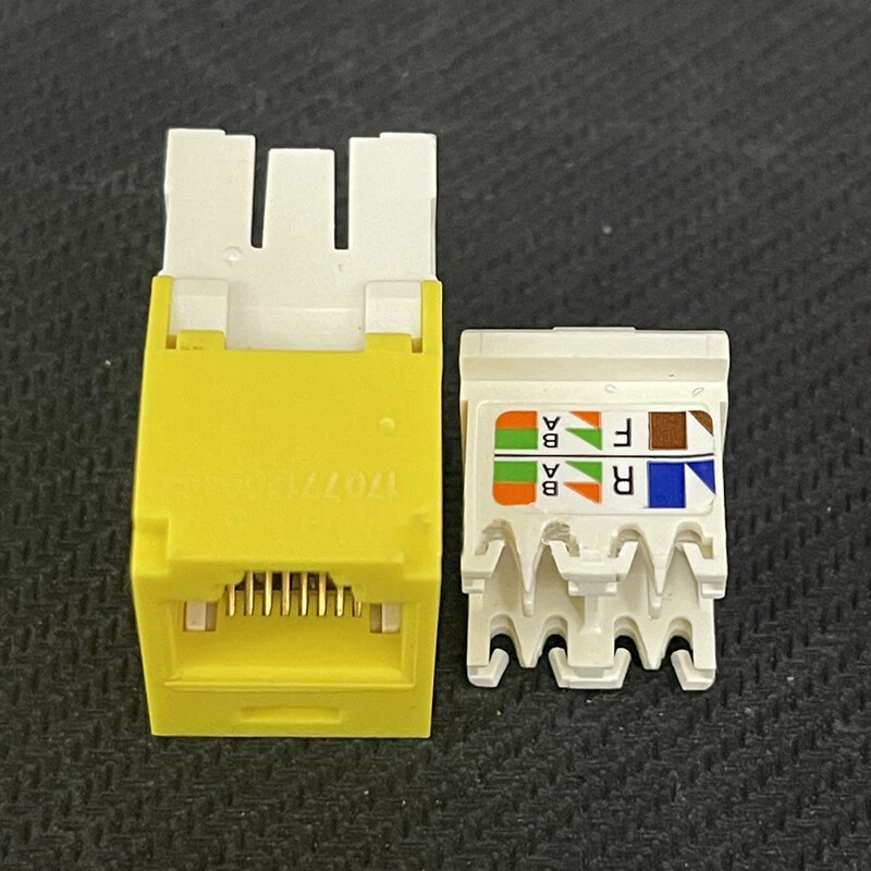 NUEVO PARA PANDUIT CJ688TGRD CJ688TGIW CJ688TGYL Módulo JACK 50 PIEZAS Foto 3 de 4