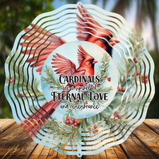 Cardinal 5, Wind Spinners 8" Sublimated, High Quality Aluminum ws266 