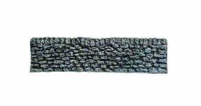 BATTLESCALE OO Gauge Dry Stone Wall Sections (pack of 12 UNPAINTED) - Model Railway Scenery