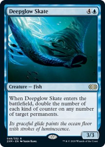 Deepglow Skate - Foil x1 - Double Masters - NM-Mint, English - Double Masters