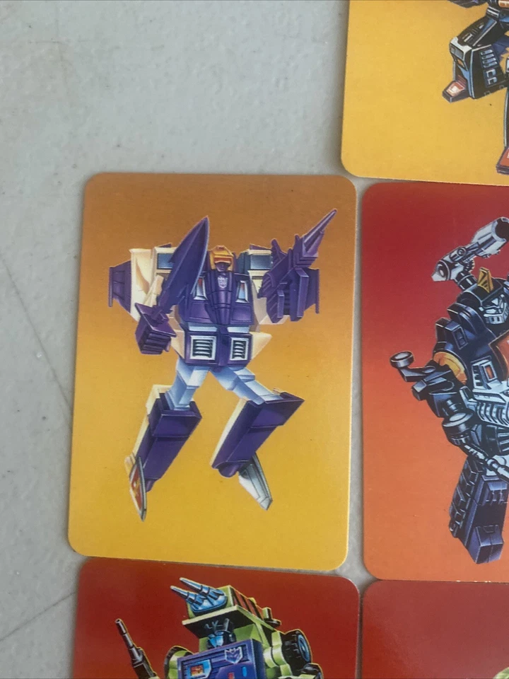7x 1985 Milton Bradley G1 Transformers Lot characters… devastator, insecticon - Image 3 of 4