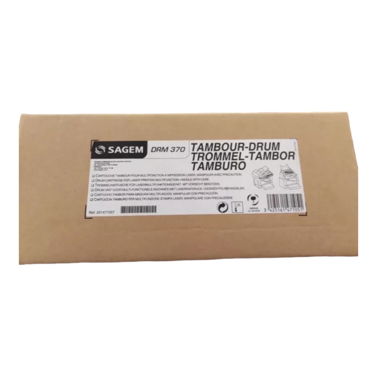 Tambour SAGEM DRM 370 de haute précision pour système laser multifonction