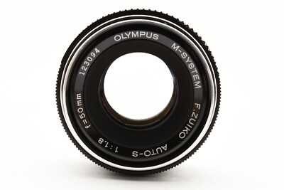 OLYMPUS M-SYSTEM F.ZUIKO 50mm f/1.8 MF Standard Lens for M-1, OM-1