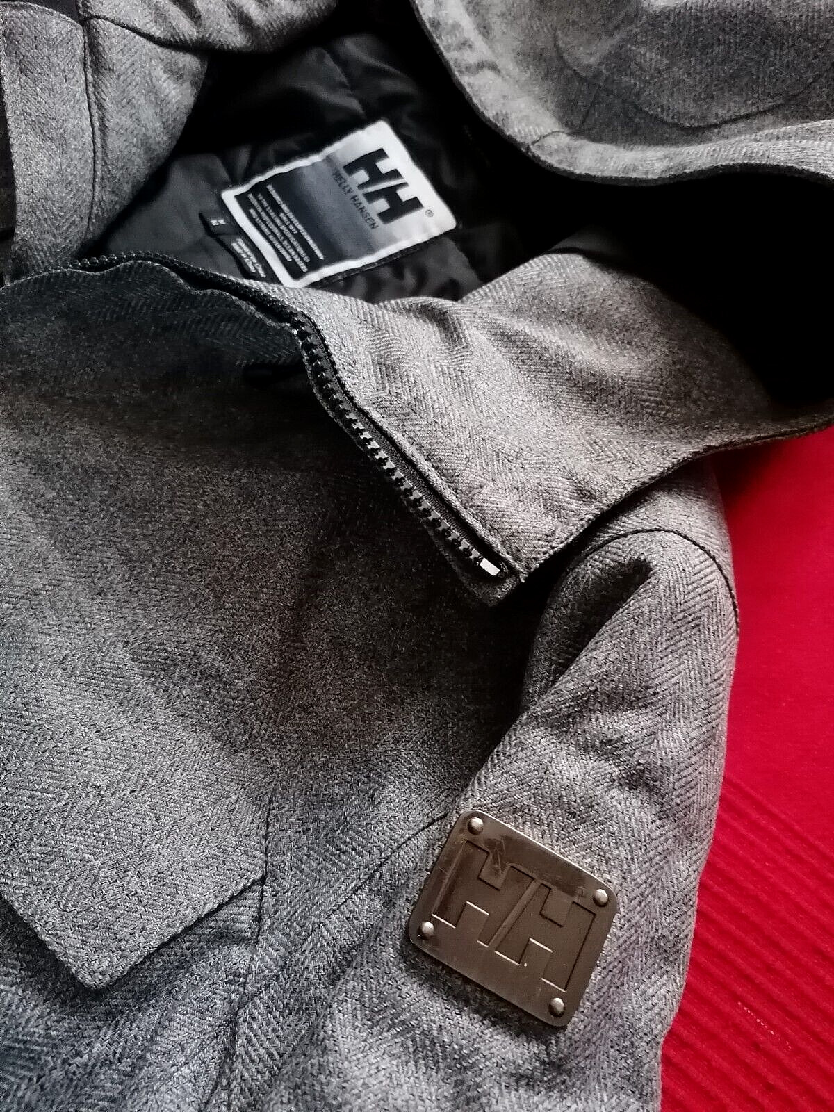 Helly Hansen Mens   Parka Winter Urban Jacket Grey M RRP £190 image 7