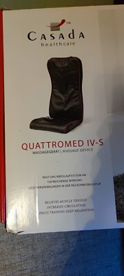 Massagerät Quattromed IV-S  Casada Massagesitzauflage Shiatsu