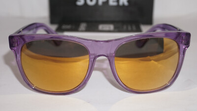 SUPER BY RETROSUPERFUTURE New Sunglasses Purple Gold Mirror  display picture 1
